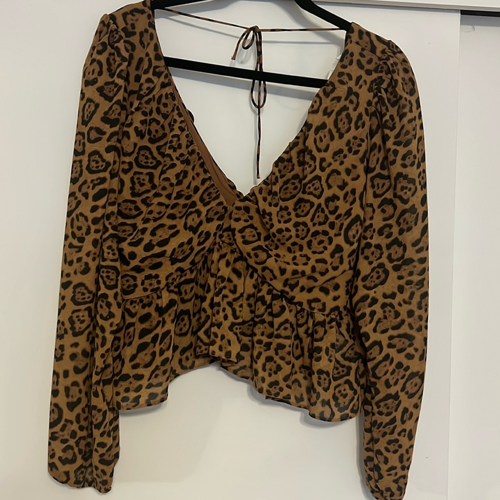 Cheetah top